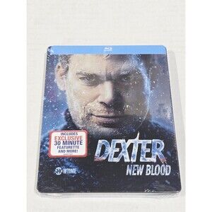 Dexter New Blood Blu-ray 4 Disc Set Steelbook Limited Edition New Sealed